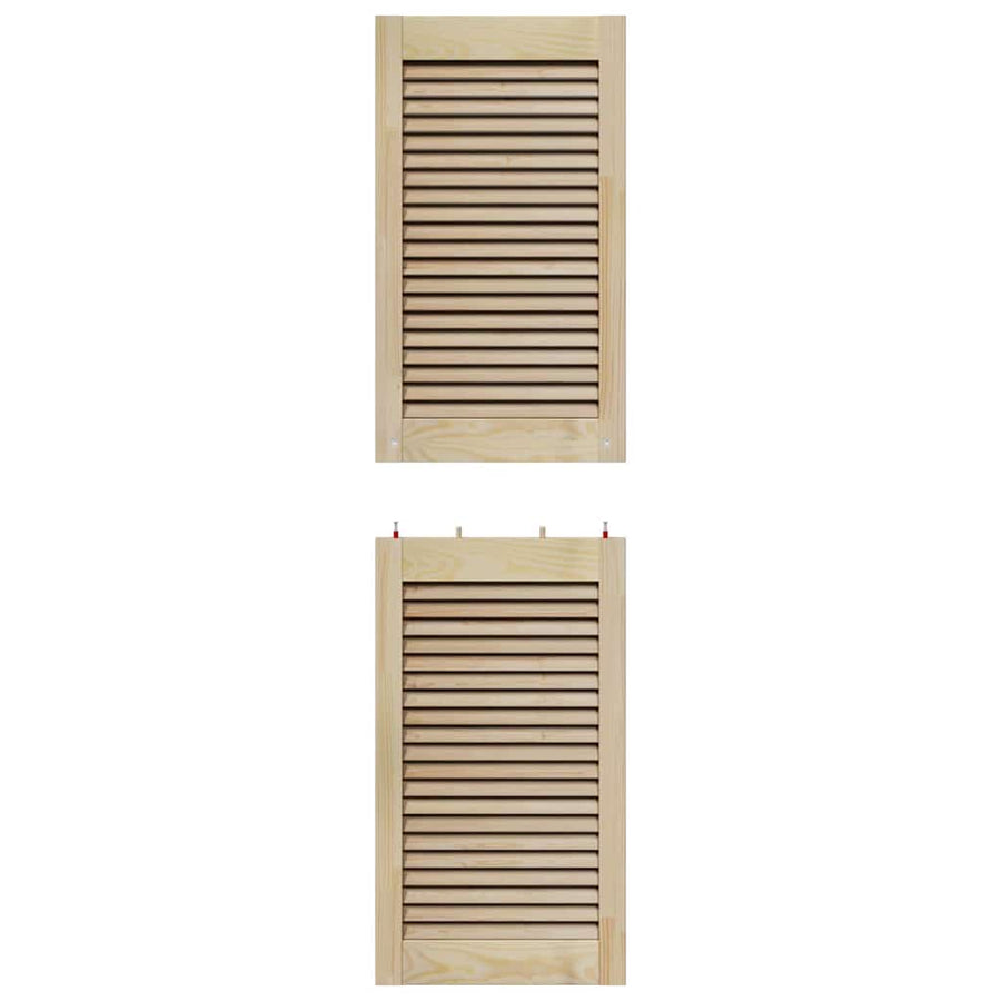 Kastdeur Naturel 140,5 x 2,1 x 39,5 cm Massief grenenhout