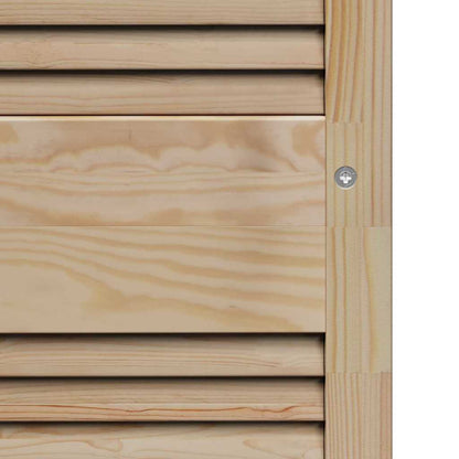 Kastdeur Naturel 140,5 x 2,1 x 39,5 cm Massief grenenhout