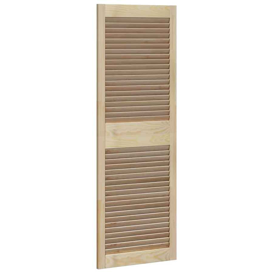 Kastdeur Anders Bruin 140.5 x 49.5 x 2.1 cm Massief grenenhout