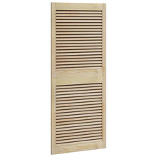 Kastdeur Anders Bruin 140.5 x 59.5 x 2.1 cm Massief grenenhout