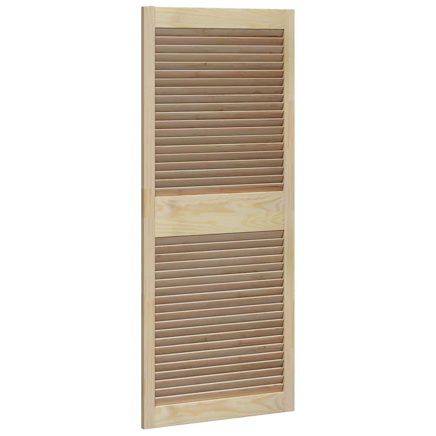 Kastdeur Anders Bruin 140.5 x 59.5 x 2.1 cm Massief grenenhout