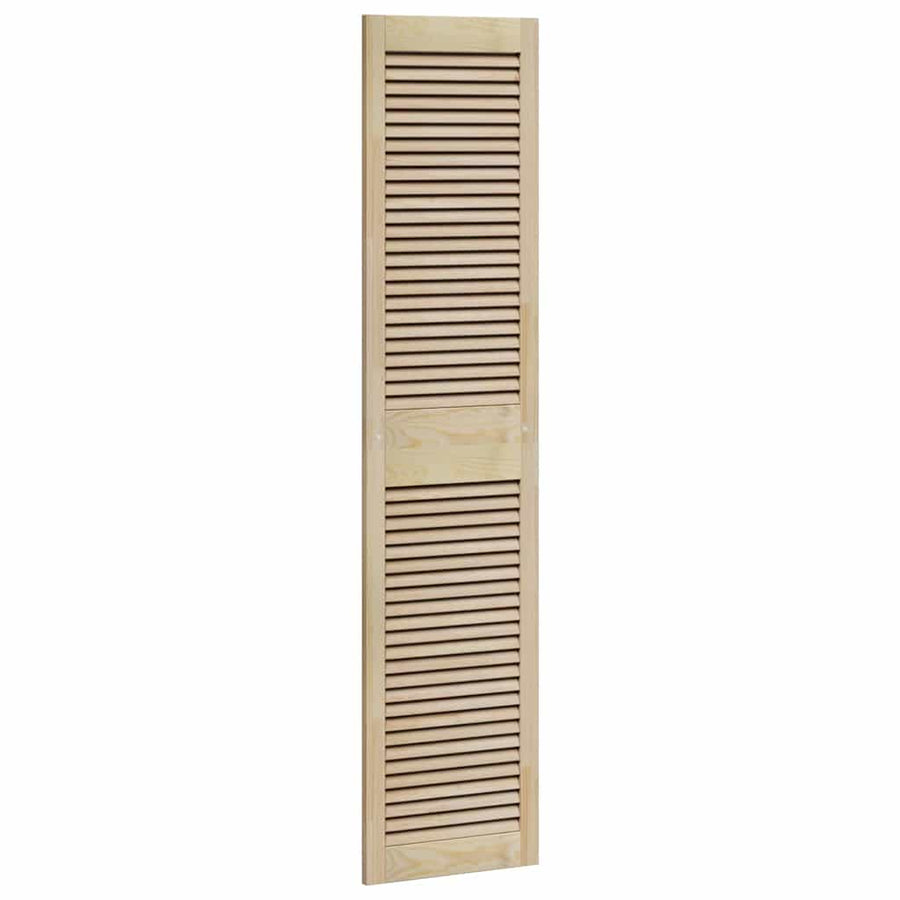 Kastdeur Anders Bruin 170 x 39.5 x 2.1 cm Massief grenenhout