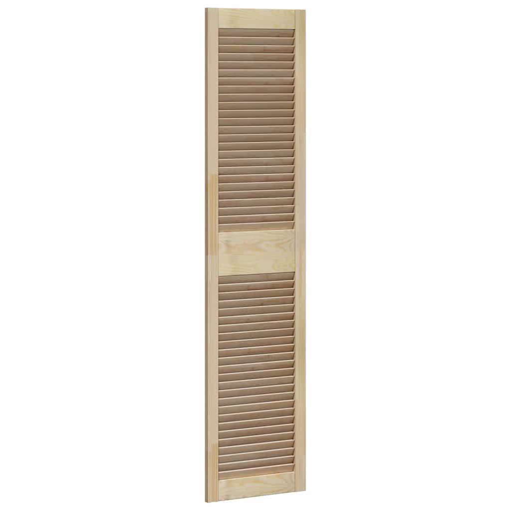 Kastdeur Anders Bruin 170 x 39.5 x 2.1 cm Massief grenenhout