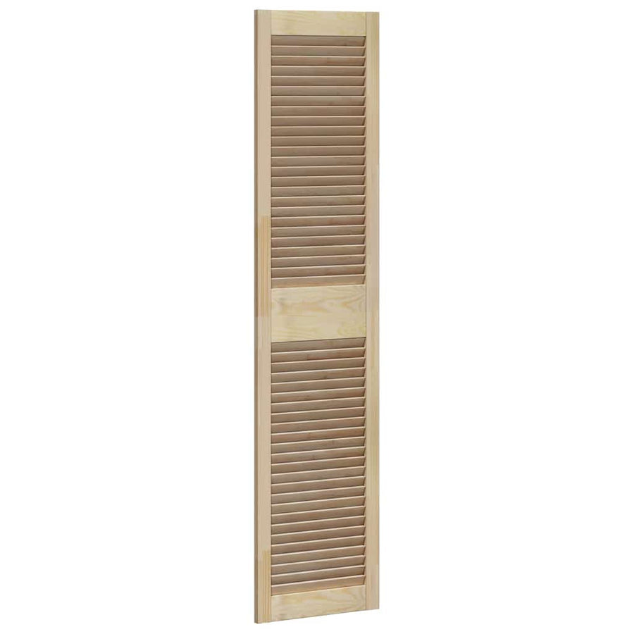 Kastdeur Anders Bruin 170 x 39.5 x 2.1 cm Massief grenenhout