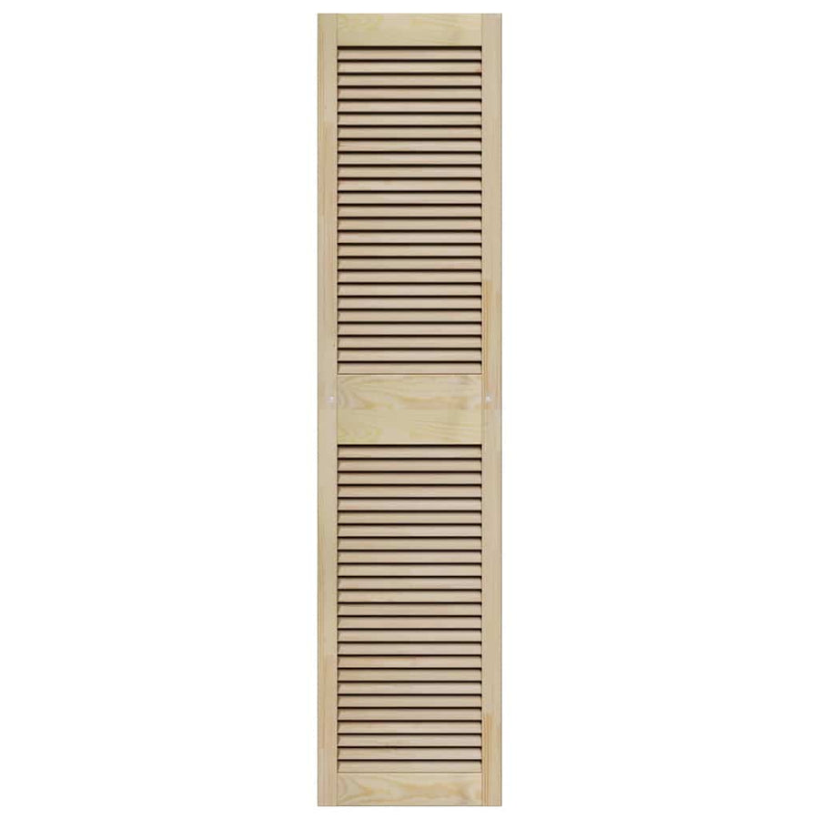 Kastdeur Anders Bruin 170 x 39.5 x 2.1 cm Massief grenenhout