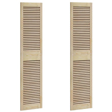 Kastdeuren 2 pcs Bruin 170 x 39.5 x 2.1 cm Massief grenenhout