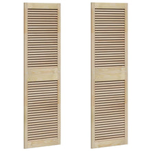 Kastdeuren 2 pcs Bruin 170 x 49.5 x 2.1 cm Massief grenenhout
