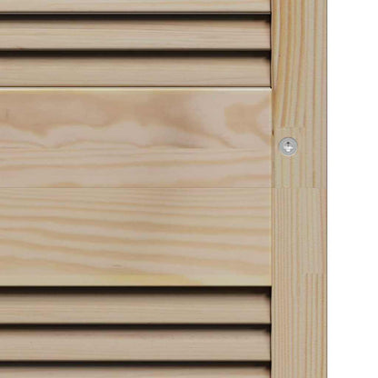 Kastdeur Anders Bruin 170 x 59.5 x 2.1 cm Massief grenenhout