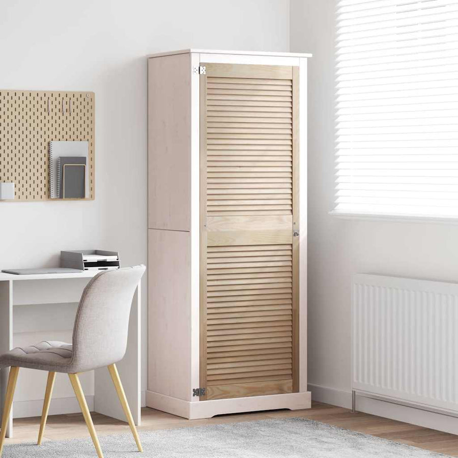 Kastdeur Anders Bruin 170 x 59.5 x 2.1 cm Massief grenenhout