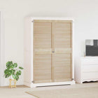 Kastdeuren massief grenenhout 2 stuks 170x59,5x2,1 cm
