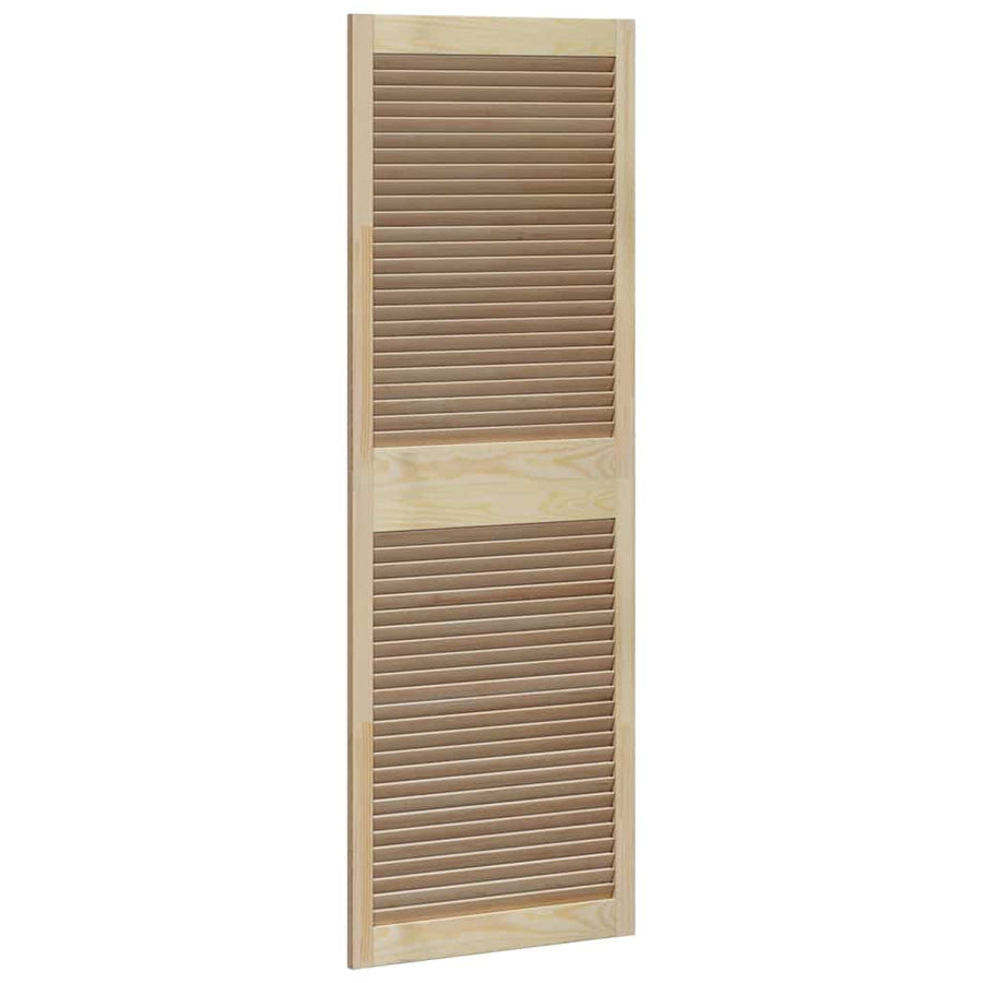 Kastdeuren 2 pcs Bruin 170 x 59.5 x 2.1 cm Massief grenenhout