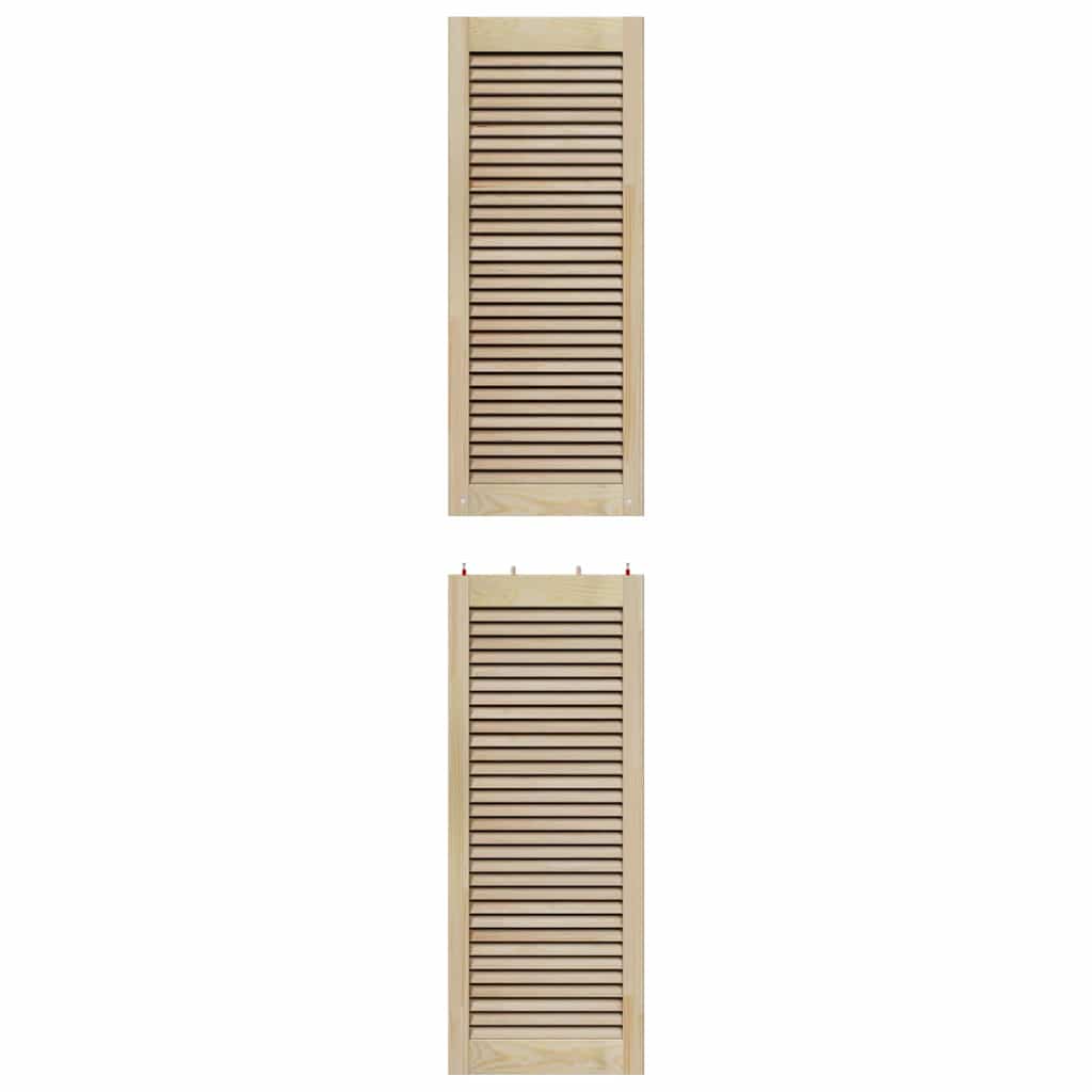 Kastdeur 201 X 2,1 X 39,5 Cm Massief Grenenhout Naturel 201 x 39,5 cm