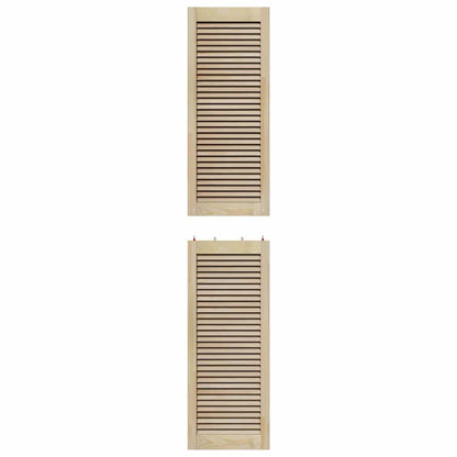 Kastdeur 201 X 2,1 X 39,5 Cm Massief Grenenhout Naturel 201 x 39,5 cm