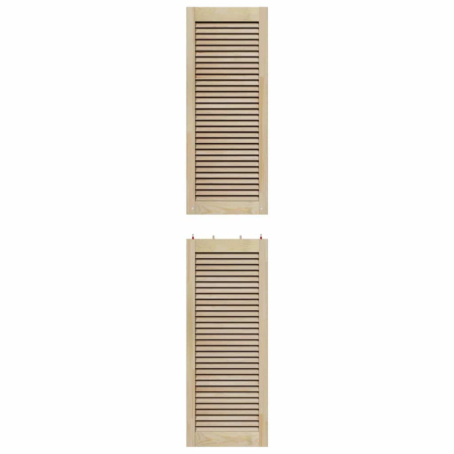 Kastdeur 201 X 2,1 X 39,5 Cm Massief Grenenhout Naturel 201 x 39,5 cm