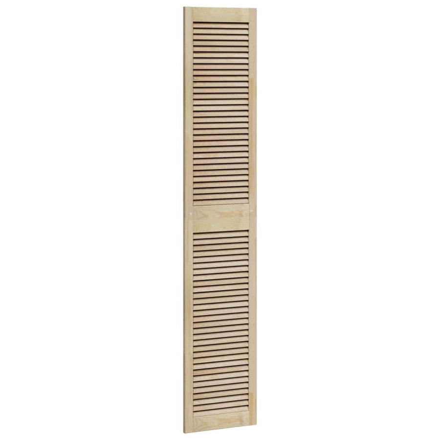 Kastdeur 201 X 2,1 X 39,5 Cm Massief Grenenhout Naturel 201 x 39,5 cm