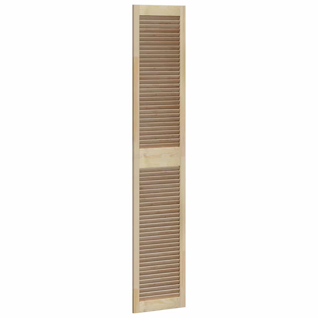 Kastdeur 201 X 2,1 X 39,5 Cm Massief Grenenhout Naturel 201 x 39,5 cm