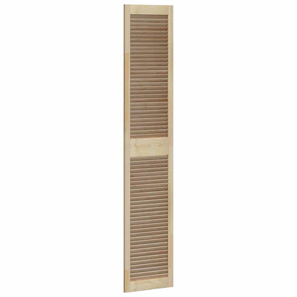 Kastdeur 201 X 2,1 X 39,5 Cm Massief Grenenhout Naturel 201 x 39,5 cm
