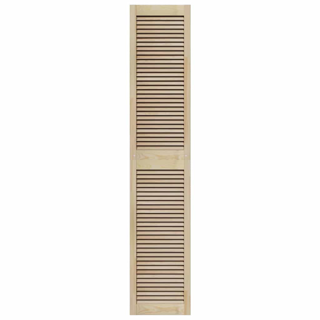 Kastdeur 201 X 2,1 X 39,5 Cm Massief Grenenhout Naturel 201 x 39,5 cm