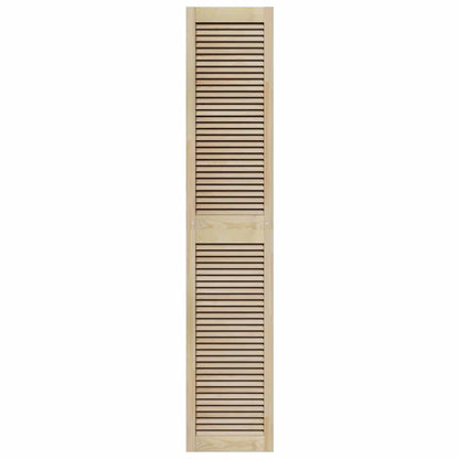 Kastdeur 201 X 2,1 X 39,5 Cm Massief Grenenhout Naturel 201 x 39,5 cm