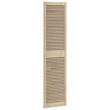 Kastdeur Anders Bruin 201 x 49.5 x 2.1 cm Massief grenenhout