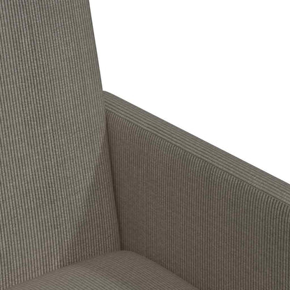 Eetstoelen 2 pcs Lichtgrijs 57 x 66 x 94 cm Katoenen stof