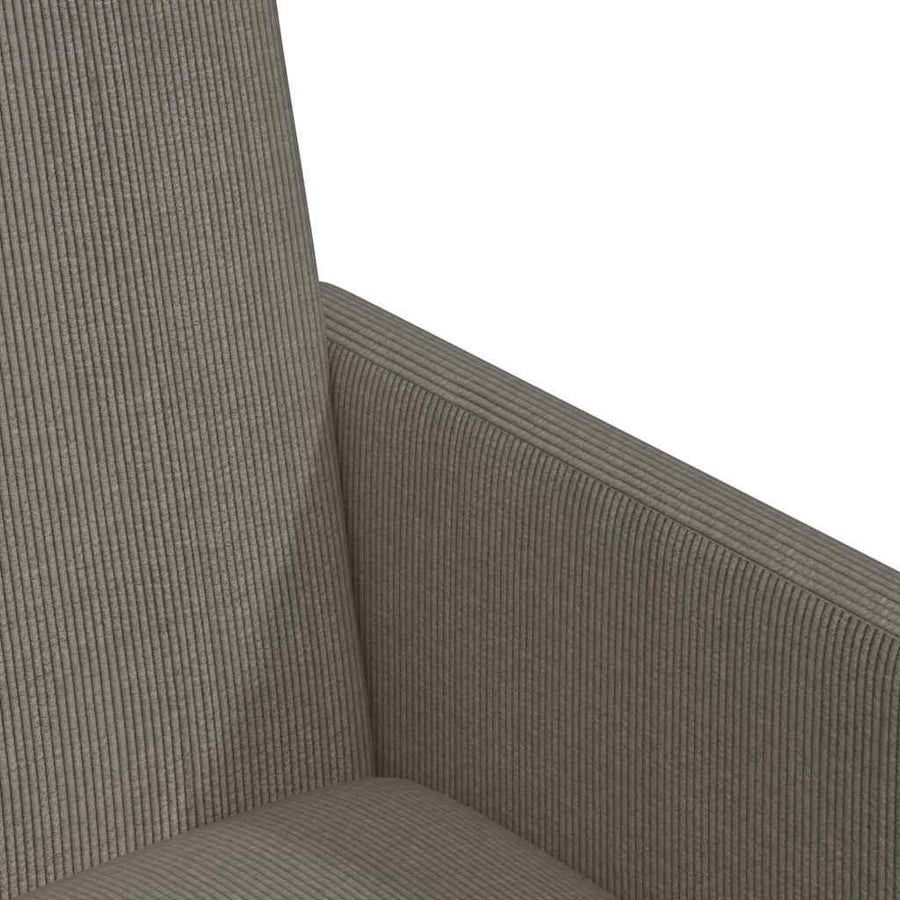 Eetstoelen 2 pcs Lichtgrijs 57 x 66 x 94 cm Katoenen stof