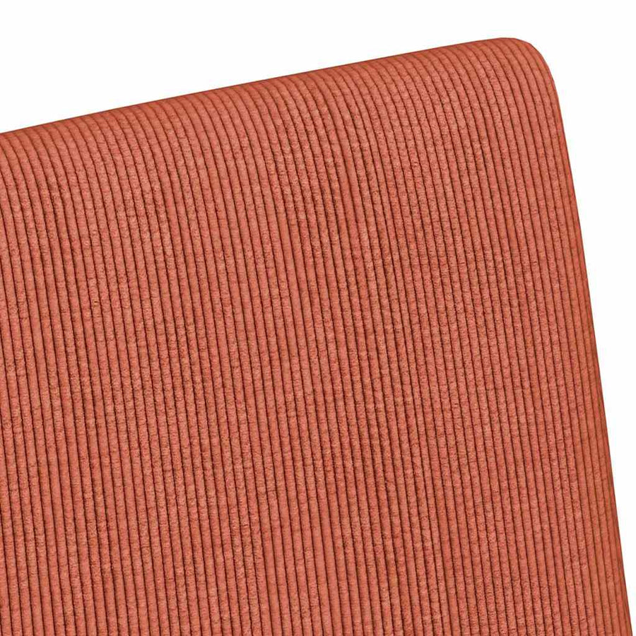 Eetstoelen 2 pcs Rood-oranje 57 x 66 x 94 cm Katoenen stof
