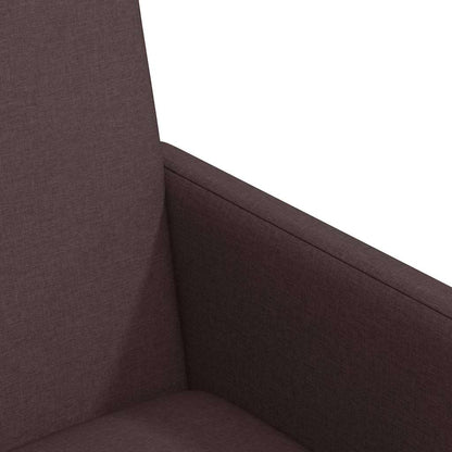 Dining Stoelen met Wielen 2 pcs Donkerbruin 57 x 66 x 94 cm