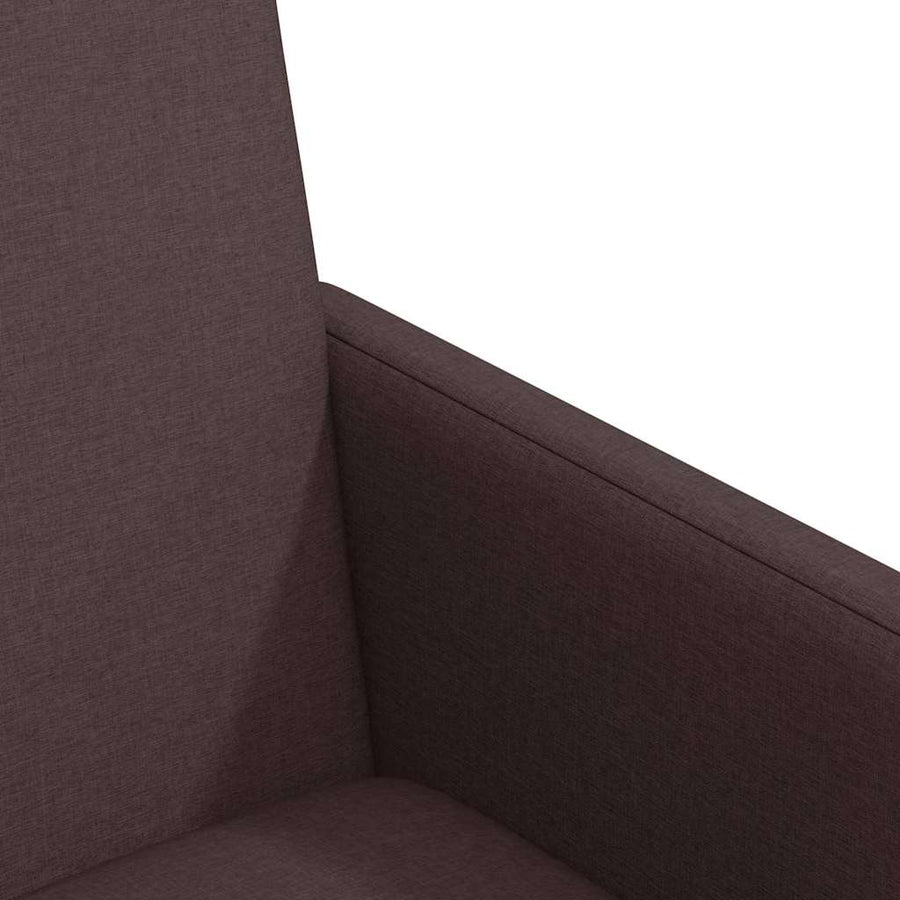 Dining Stoelen met Wielen 2 pcs Donkerbruin 57 x 66 x 94 cm