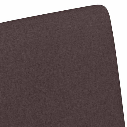 Dining Stoelen met Wielen 2 pcs Donkerbruin 57 x 66 x 94 cm