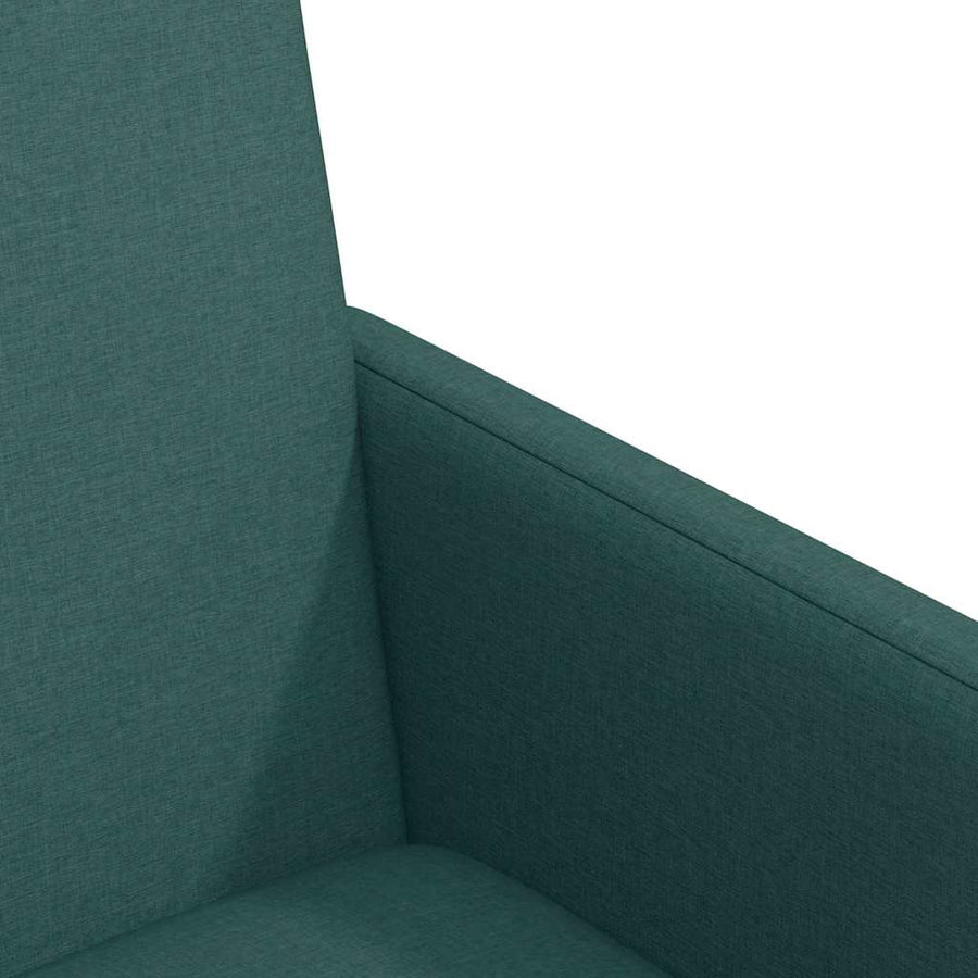Dining Stoelen met Wielen 2 pcs Donkergroen 57 x 66 x 94 cm