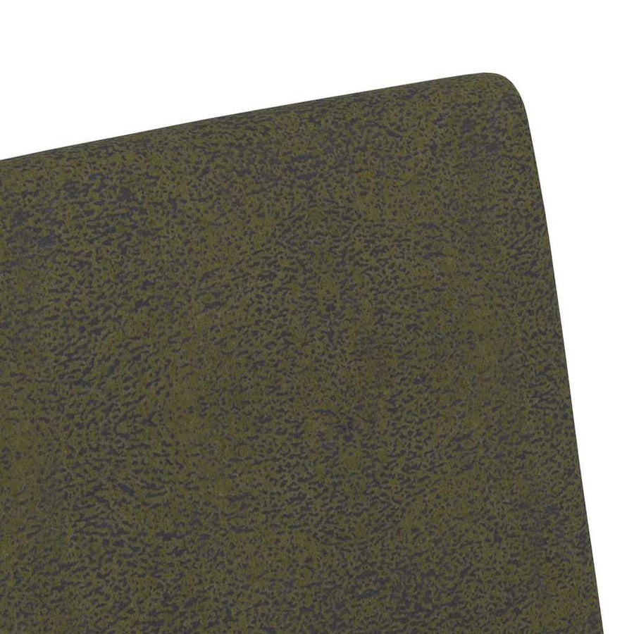 Eetstoelen 2 pcs Leger groen 57 x 66 x 94 cm Faux suede leer