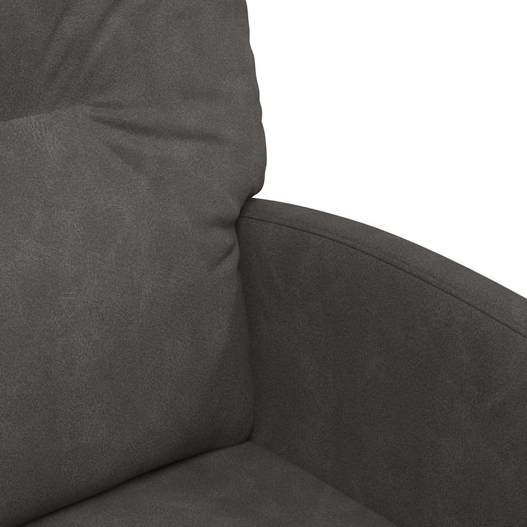Eetstoelen met wielen 2 pcs Zwart 57 x 67 x 95 cm Kunstleer