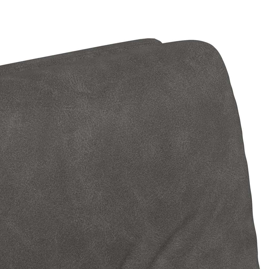 Eetstoelen met wielen 2 pcs Zwart 57 x 67 x 95 cm Kunstleer