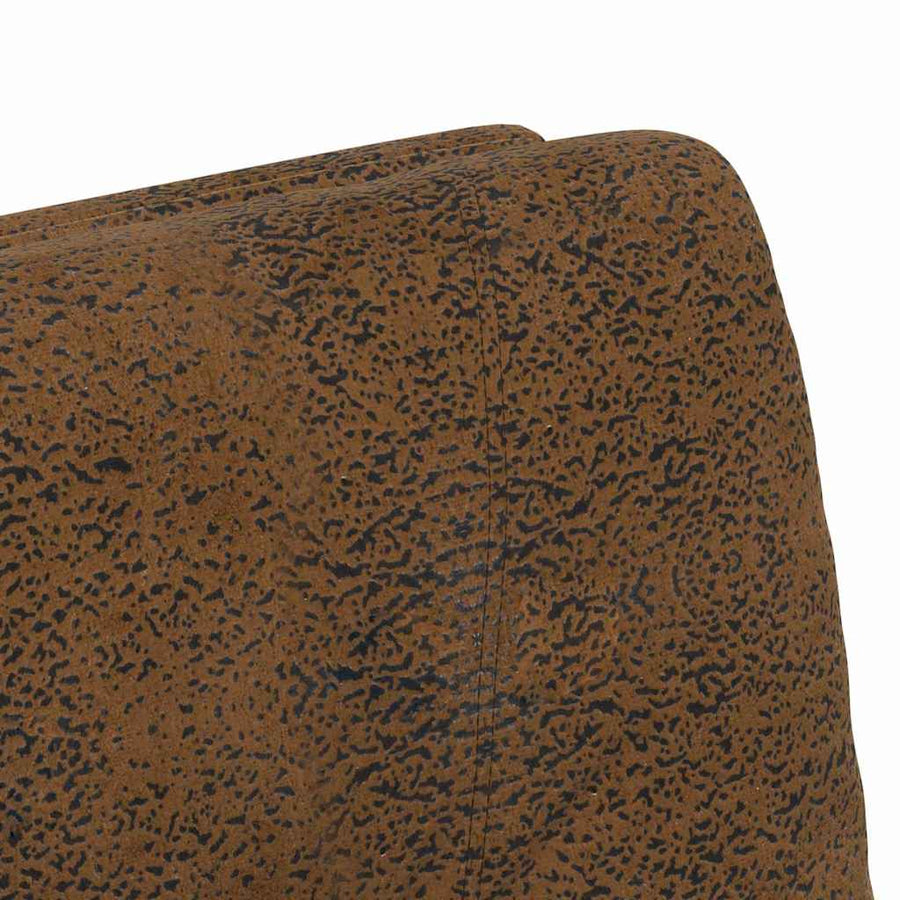 Eetstoelen 2 pcs Bruin 57 x 67 x 95 cm Faux suede leer