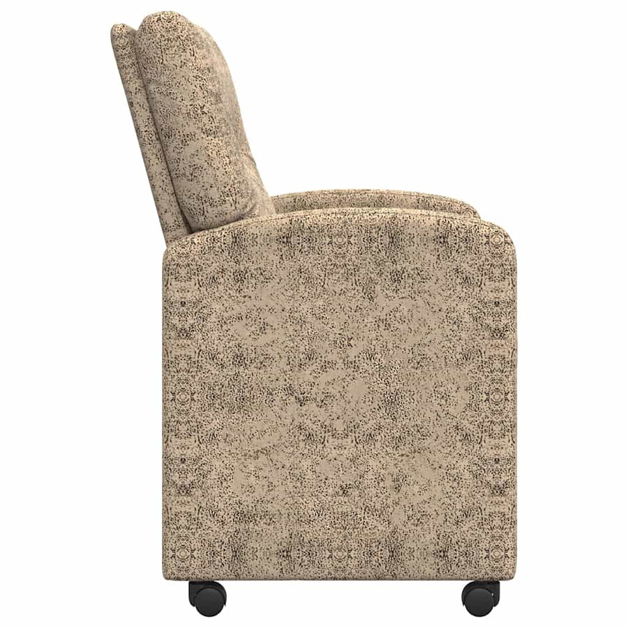 Eetstoelen 2 pcs Lichtgrijs 57 x 67 x 95 cm Faux suede leer