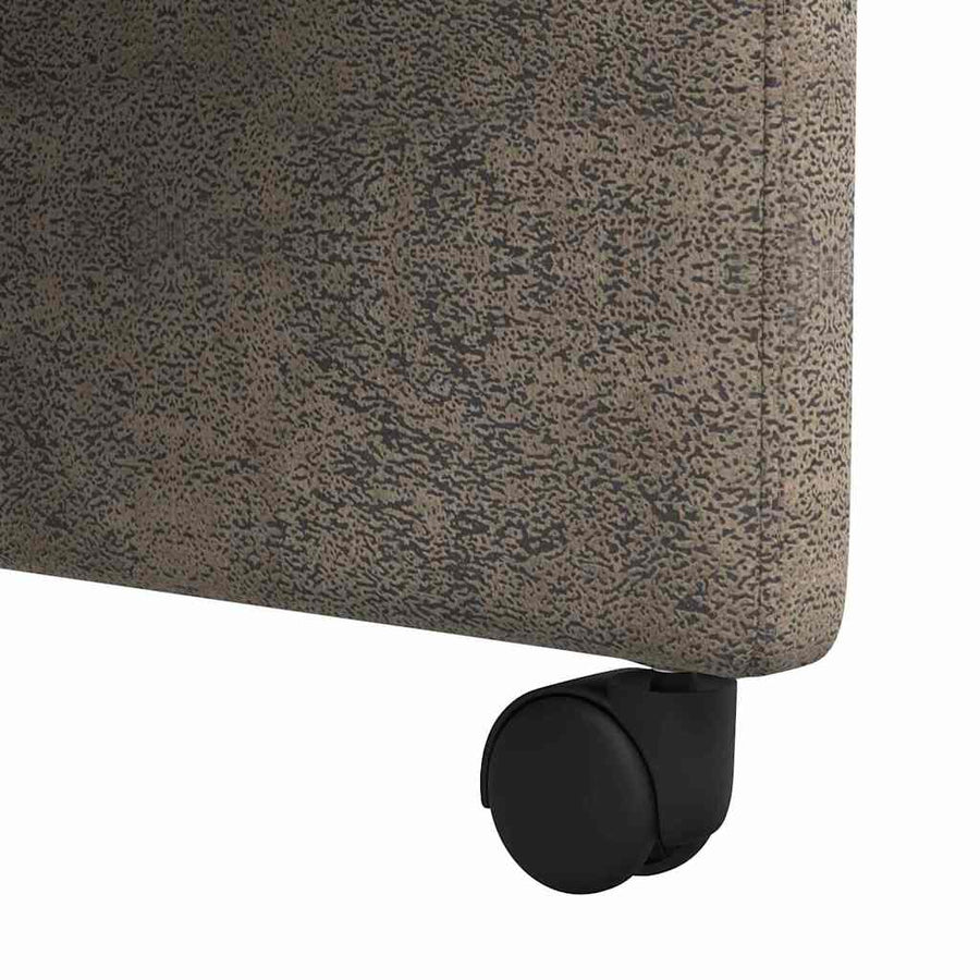 Eetstoelen 2 pcs Donkergrijs 57 x 67 x 95 cm Faux suede leer