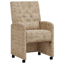 Eetstoelen 2 pcs Lichtgrijs 58 x 67 x 97 cm Faux suede leer