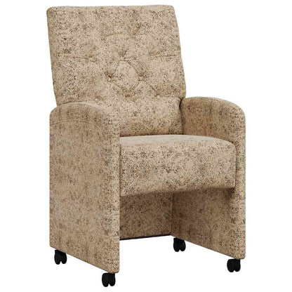 Eetstoelen 2 pcs Lichtgrijs 58 x 67 x 97 cm Faux suede leer