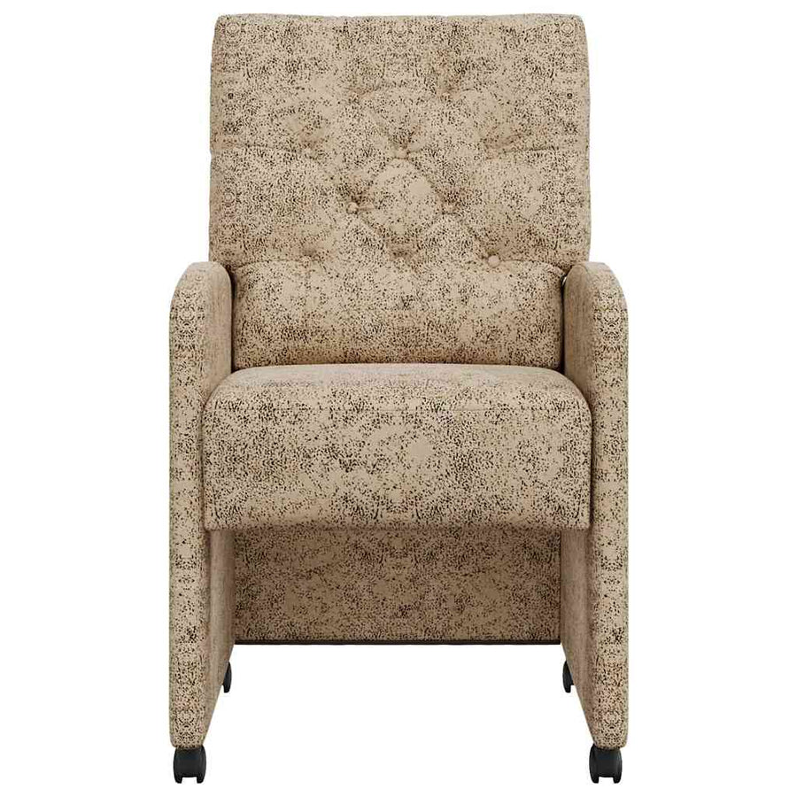 Eetstoelen 2 pcs Lichtgrijs 58 x 67 x 97 cm Faux suede leer