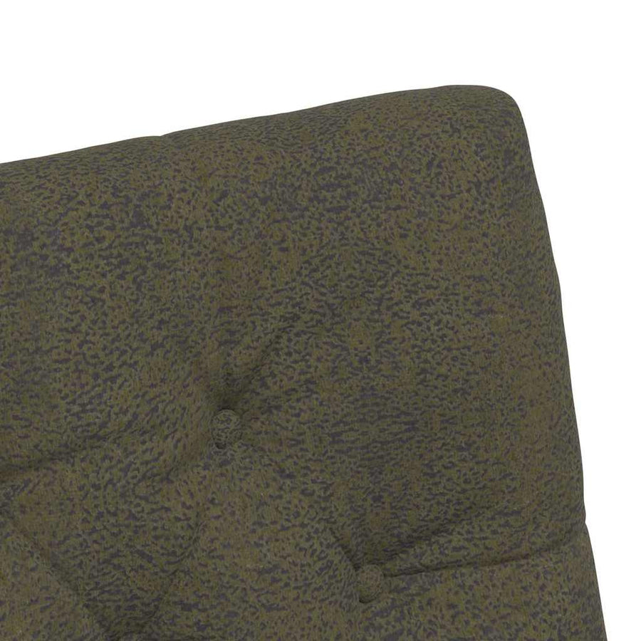 Eetstoelen 2 pcs Leger groen 58 x 67 x 97 cm Faux suede leer