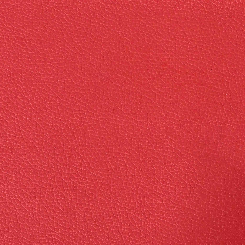 Eetstoelen met wielen 2 pcs Rood 58 x 65 x 98 cm Kunstleer