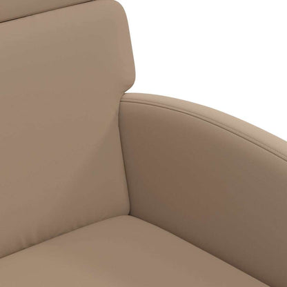 Eetstoelen 2 pcs Cappuccino 58 x 65 x 98 cm Kunstleer