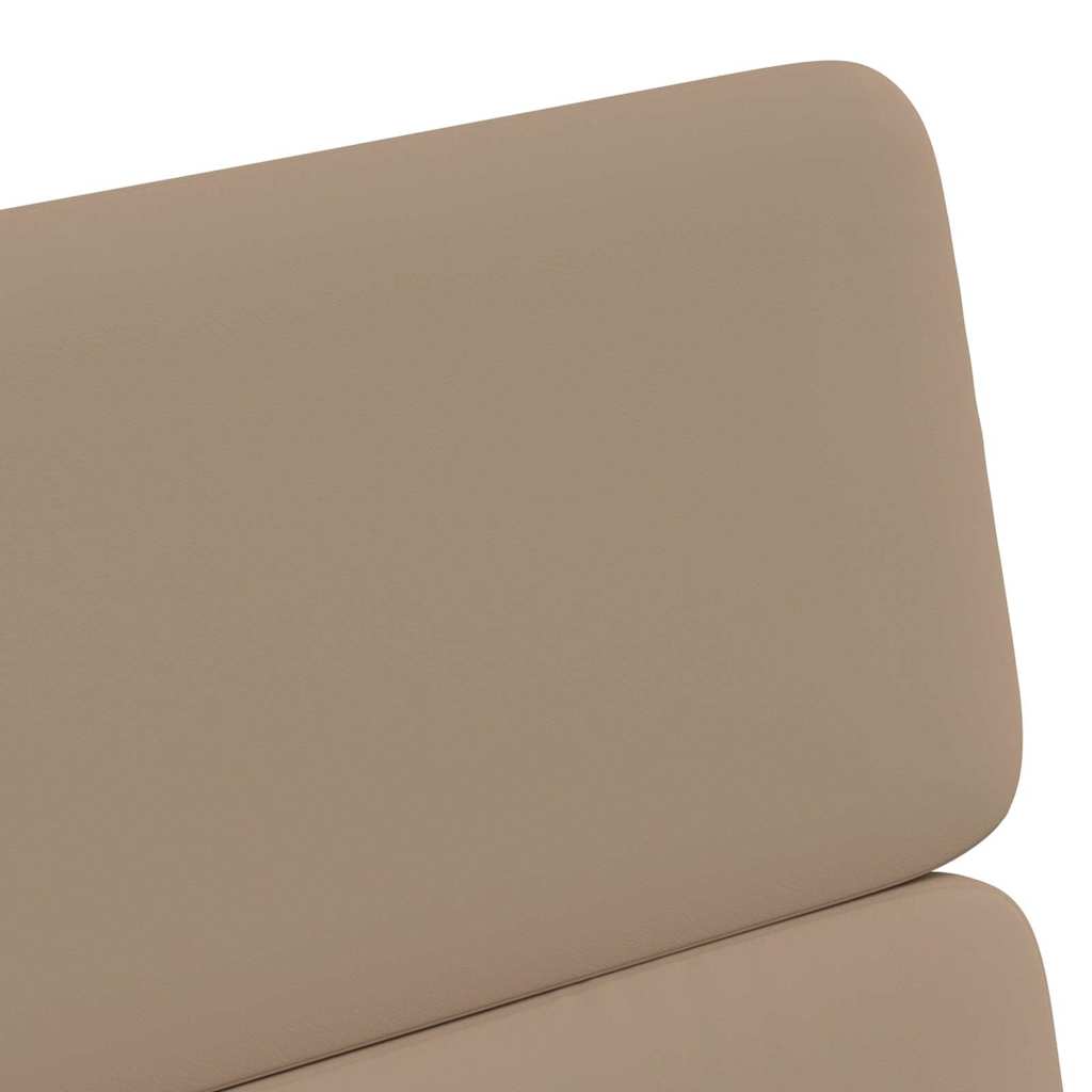 Eetstoelen 2 pcs Cappuccino 58 x 65 x 98 cm Kunstleer