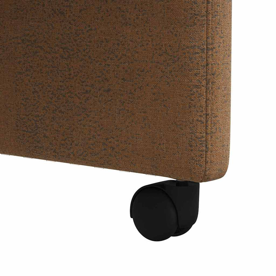 Eetstoelen 2 pcs Bruin 57 x 67 x 98 cm Faux suede leer