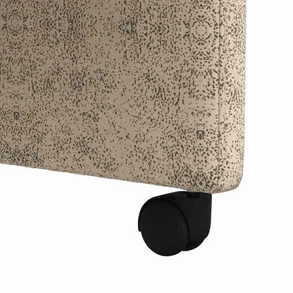 Eetstoelen 2 pcs Lichtgrijs 57 x 67 x 98 cm Faux suede leer