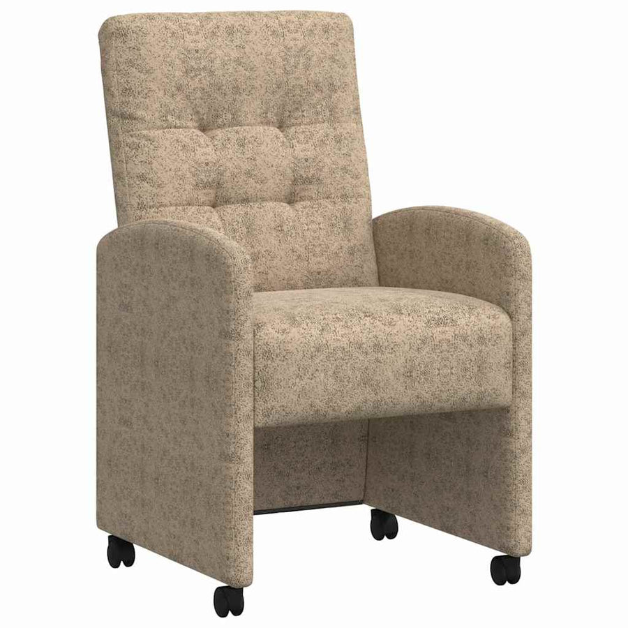 Eetstoelen 2 pcs Lichtgrijs 57 x 67 x 98 cm Faux suede leer