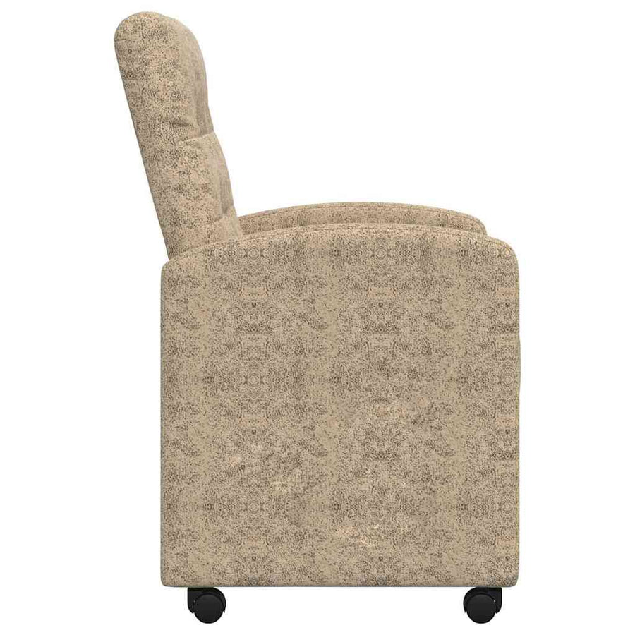 Eetstoelen 2 pcs Lichtgrijs 57 x 67 x 98 cm Faux suede leer