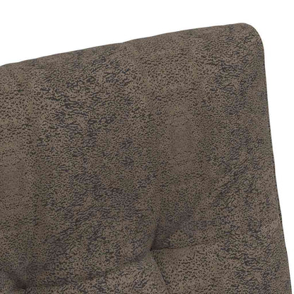 Eetstoelen 2 pcs Donkergrijs 57 x 67 x 98 cm Faux suede leer