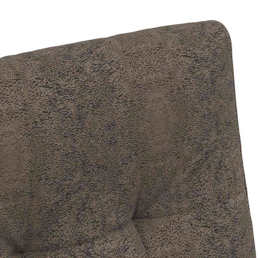 Eetstoelen 2 pcs Donkergrijs 57 x 67 x 98 cm Faux suede leer